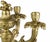 Late 19th Century Pair of Late 19th Century Neoclassical Gilt Bronze/Ormolu 4-Arms Candelabras, France For Sale - Image 5 of 9