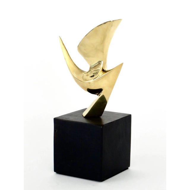 Philippe Jean Philippe Jean Bronze Bird Sculpture Signed and Numbered 85/300 France circa 1960 For Sale - Image 4 of 11