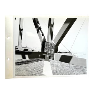 Anonymous Photographer U S Steel Archival B & W Engineering Photo With Metadata 1972 For Sale