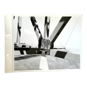 Anonymous Photographer U S Steel Archival B & W Engineering Photo With Metadata 1972