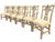 Set of six Hickory Chair Emma dining chairs, comprising four armchairs and two armless side chairs. These distinctive...