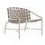 Brown Jordan Kantan Aluminum Suncloth Lounge Chair, Dove frame with Mica fabric For Sale - Image 12 of 12