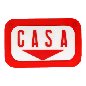 Vintage 1960s Cashier Home Sign Signage Plexiglass Plastic Industrial, Made in Romania