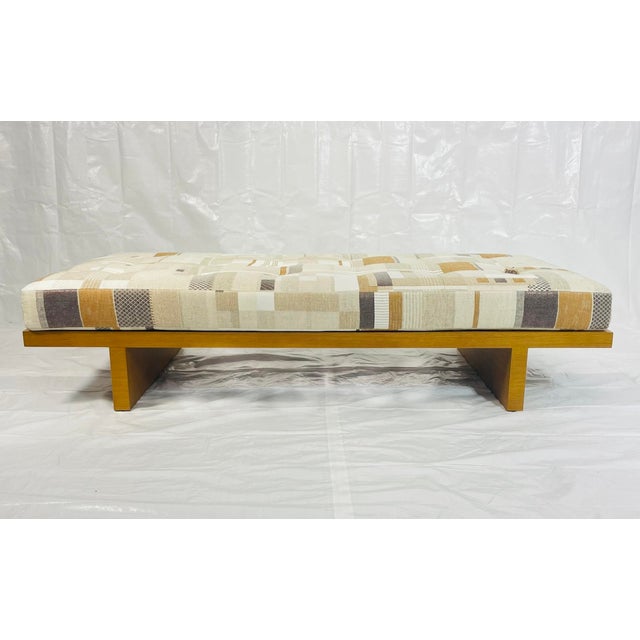 Vintage Custom California Modern Daybed, Solid Wood Slatted Base, La Modern For Sale - Image 11 of 18