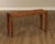 High Quality American Made Vintage Oak Parsons Style Hall or Sofa Table
