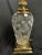 1970s 1970s Tall Cut Glass Table Lamp For Sale - Image 5 of 8