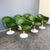 Space Age Swivel Chairs and Extendable Table by K. Schäfer for Lübke, 1960s, Set of 7 For Sale - Image 11 of 18