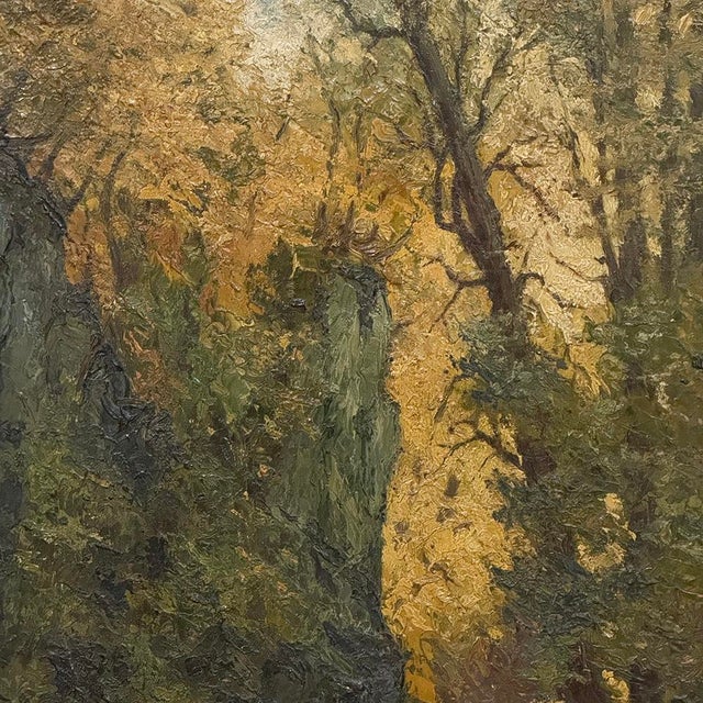 19th Century Framed Oil Painting on Canvas For Sale - Image 12 of 14