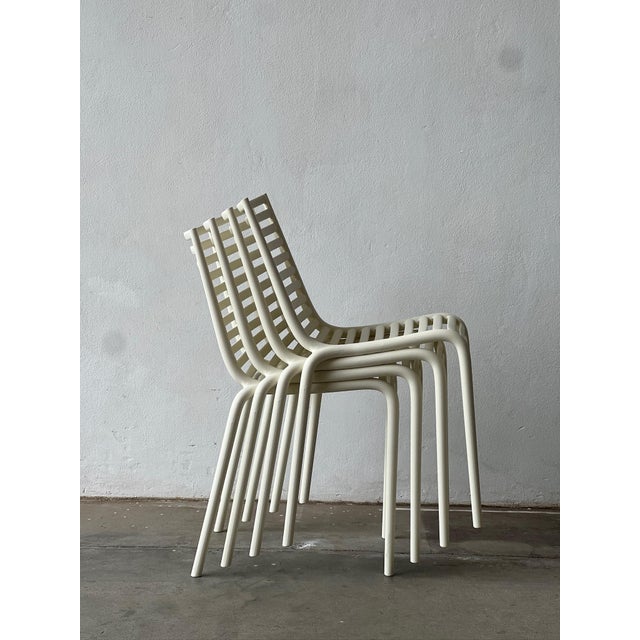 Model Pip-E Stackable Chairs by Philippe Starck for Driade, 2010, Set of 4 For Sale - Image 3 of 17