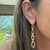 Gold David Yurman 18k Yellow Gold Pave Diamond Multi-Link Dangle Drop Earrings For Sale - Image 8 of 8