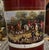 1960s 1960s English Oval Red Metal Wastebasket W/ Fox Hunt Artwork - The Bury. Very Clean For Sale - Image 5 of 5