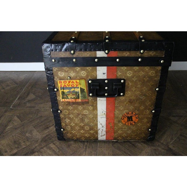 Trunk in Woven Canvas by Louis Vuitton, 1890 For Sale - Image 9 of 18