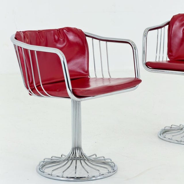 Mid-Century Cantilever Armchair by Gastone Rinaldi for Rima, Italy, 1970s For Sale - Image 14 of 18