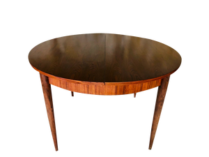 Mid-Century, Extendable Rosewood Dining Table with Butterfly Leaf, 1960s