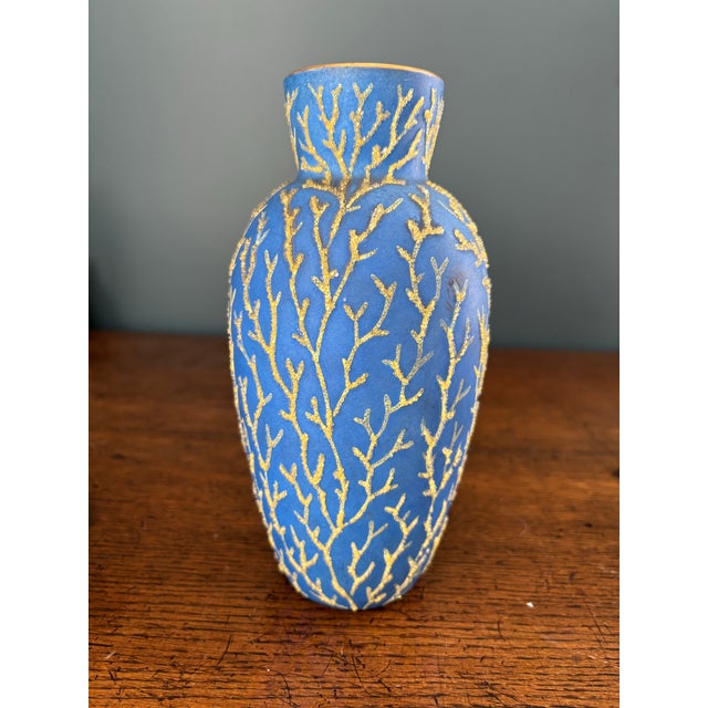 American Stunning Antique Coralene Vase Collection Set of 3 For Sale - Image 3 of 12