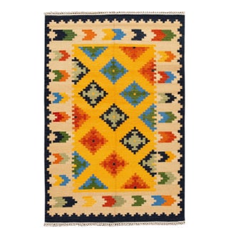 21st Century Modern Kilim Rug 5 '6'' X 8' 2''4 For Sale