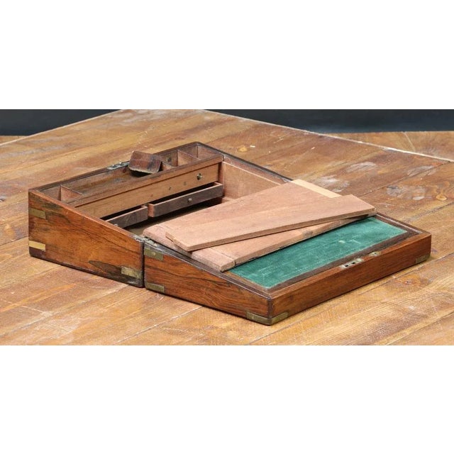 Rosewood Writing Box, 1920s For Sale - Image 3 of 8