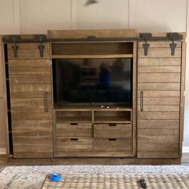Industrial Arhaus Baumann Media Wall Unit For Sale - Image 3 of 8