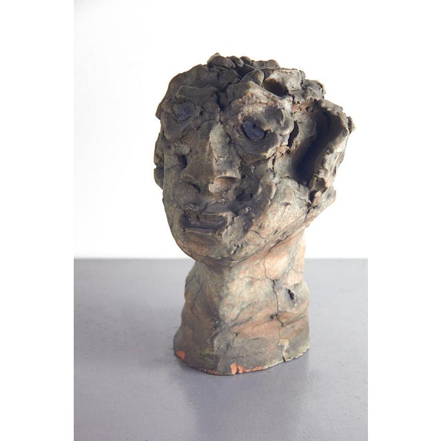 Adriano Tuninetto, Expressionist Sculpture, 1960s, Terracotta For Sale - Image 12 of 12