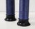 1960's Italian Ceramic Lamps With A Cobalt Blue Glaze - a Pair For Sale In New York - Image 6 of 8