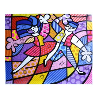 "Fun Passion" Print by Romero Britto For Sale