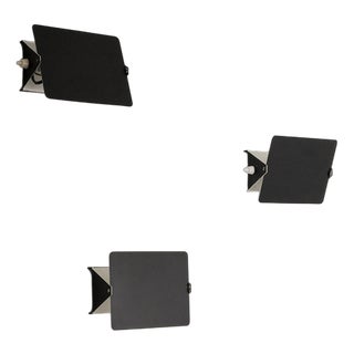 French Mid-Century Black White Metal CP-1 Wall Sconce by Charlotte Perriand, 1960s For Sale