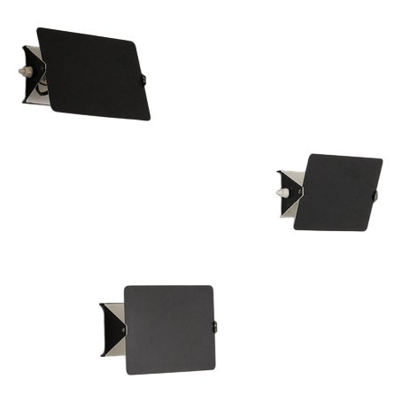 French Mid-Century Black White Metal CP-1 Wall Sconce by Charlotte Perriand, 1960s For Sale