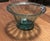 1930s Vintage Green Vaseline Footed Sherbet Dessert Glass For Sale - Image 5 of 5
