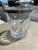 Cristal d' Arques 1960s Mid-Century Modern Cristal d'Arques France Crystal Ice Bucket Silver Chrome Handle Barware For Sale - Image 4 of 5