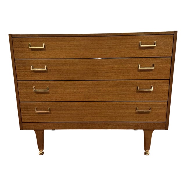 G-Plan Vintage Mid-Century Low Dresser Chest of Drawers For Sale