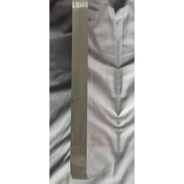 Vintage Pop Art Style Hersheys Chocolate Candy Wrapper Encased in Lucite For Sale - Image 4 of 12