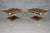 Wood Pair of Directoire Style Brass Ramshead Two Tier Gueridon End Tables For Sale - Image 7 of 13