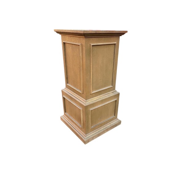 Large Pedestal Restoration Hardware For Sale - Image 13 of 18