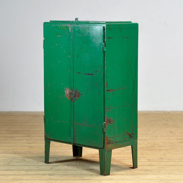 Industrial Iron Cabinet, 1970s For Sale - Image 16 of 16