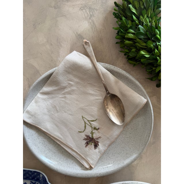 Vintage Glidden Pottery Asymmetrical Dinner Plates – California Studio Stoneware, Mid-Century 1940s - Set of 4 For Sale - Image 9 of 12