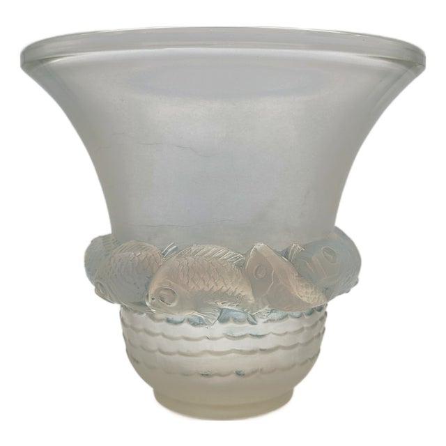 Vintage Art Deco Vase by René Lalique, France, 1930 For Sale