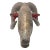 Wood and Metal Plate Marka Ram Mask For Sale