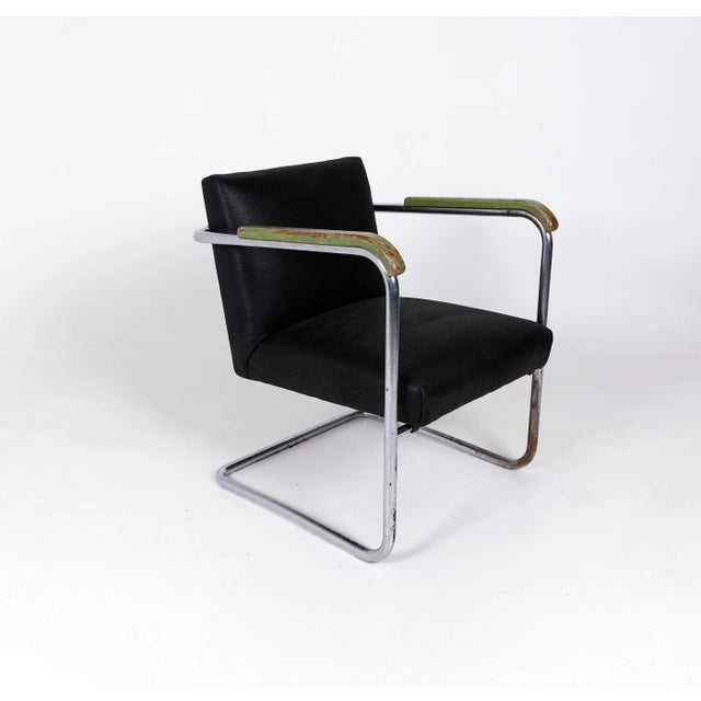 1930s Original Bauhaus Lounge Chairs - Set of 2 For Sale - Image 9 of 11