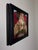 Early 21st Century Sacred Heart by Aixa Oliveras | Oil on Artefex panel Woman holding peonies in her hands. For Sale - Image 5 of 5