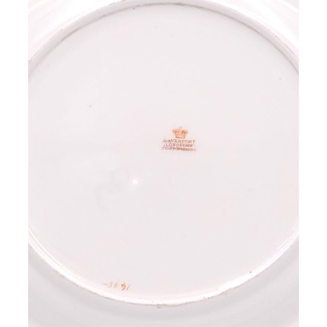 Ceramic Set of Four Davenport Staffordshire Plates, Circa 1840 For Sale - Image 7 of 11