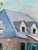 Late 20th Century Vintage Impressionist Cottage Garden Painting, Signed by Ron McKee For Sale - Image 5 of 12