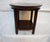 Traditional Round Wood Side Table With Lower Shelf Large enough for a lamp and some additional decor items, such as an...