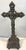The detail on this vintage pewter, free standing crucifix is incredible! From Europe.