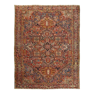 Pasargad DC Fine Hand Knotted Antique Heriz Rug For Sale