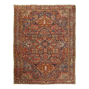 Pasargad DC Fine Hand Knotted Antique Heriz Rug