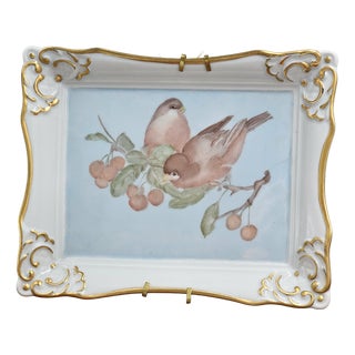 Vintage Art Deco Porcelain Bowl, 1930s For Sale