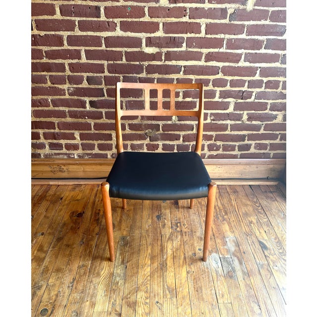 Mid-Century Modern Niels Moller Model 79 Mid Century Danish Modern Teak Dining Chair For Sale - Image 3 of 10