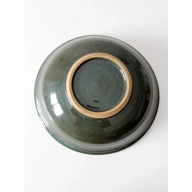 Vintage Studio Pottery Bowl For Sale - Image 9 of 12