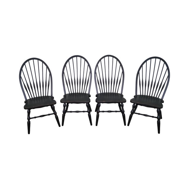 Restoration Hardware Black Painted Windsor Dining Chairs ... (640 x 640 Pixel)