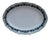 Vintage Oval Porcelain Serving Platter in Vine Leaves Pattern from Meissen, 1960s For Sale